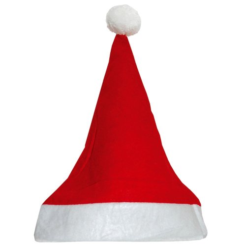 Čepice Santa Claus s bambulí