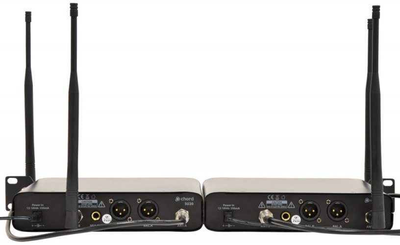Chord NU2-N, 2-kanálový mikrofonní systém 864.8/863.1 MHz