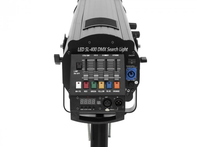Eurolite LED SL-400 DMX hledáček, 1x 300W LED WW, 3500K
