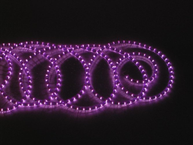 Eurolite rubberlight RL1-230V, fialový/růžový, 5m
