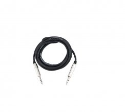 Omnitronic kabel Jack 6,3 mm stereo/Jack 6,3 mm stereo, 3m