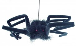 Halloween velký černý pavouk