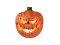 Halloween svítící dýně, 18 cm