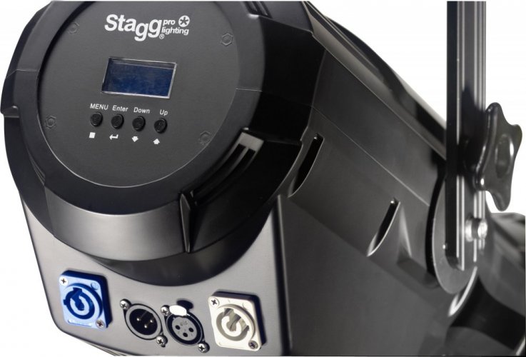 Stagg SLP180 profilový reflektor, 1x180W COB RGBW DMX, černý