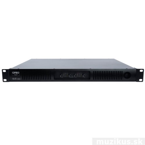QPro QLE 3.6K4, digitální zesilovač, 4x 900W