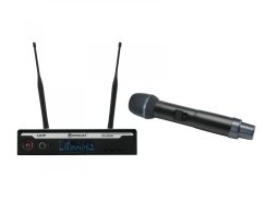 Relacart UR-222S, 1-kanálový bezdrátový mikrofonní set 823-832 MHz + 863-865 MHz