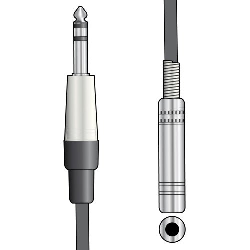 Citronic S6J-EXT600, kabel stereo Jack samec/stereo Jack samice, 6m