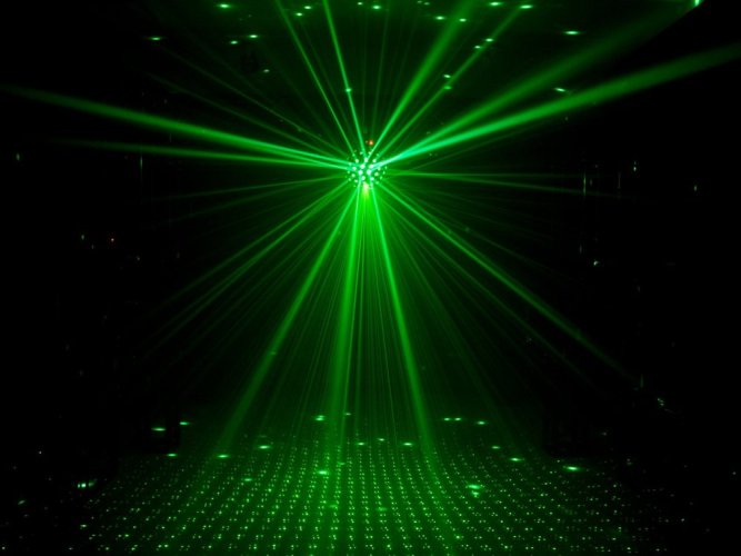 Eurolite AKKU B-40 Laser Beam Effect AIR černý