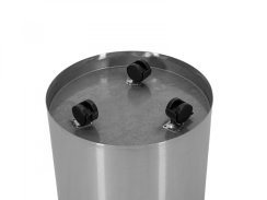 Europalms STEELECHT-35 Nova, nerezový květináč ve stříbrné barvě, 35 cm Europalms STEELECHT-35 Nova, nerezový květináč ve stříbrné barvě, 35 cm