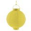Lampion se světlem 20 cm, žlutý 