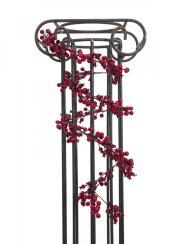 Girlanda z bobulí červená, 180 cm
