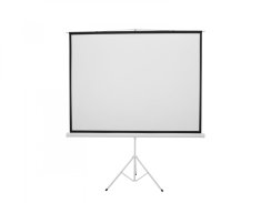 Eurolite projekční plátno 4:3, 200 x 150 cm, 100", se stojanem