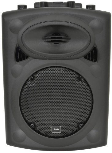 QTX QR8PA, mobilní 8" zvukový systém BT/USB/SD/FM/UHF/TWS, 50W