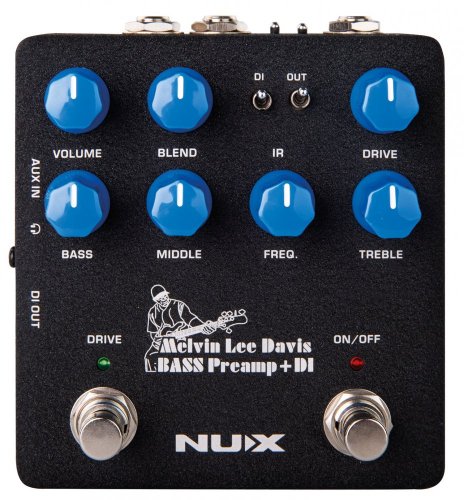 N-UX NBP-5, MLD Bass Preamp + DI Pedal