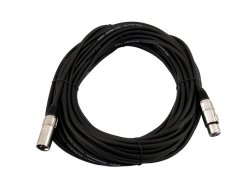 Kabel MC-150 XLR samec - XLR samice, černý, 15m