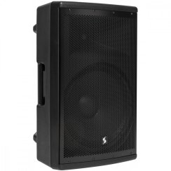 Stagg AS15B, mobilní 15" zvukový systém MP3/BT/USB/TWS/2x UHF, 200W