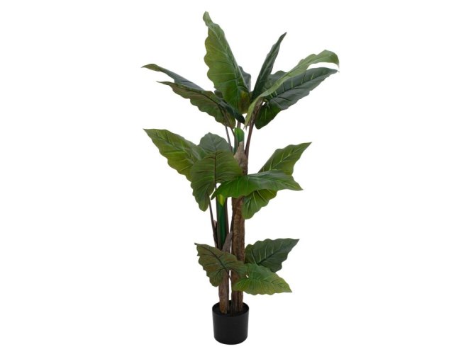 Taro Alocasia, umělá rostlina, 140cm
