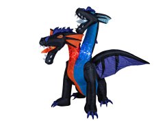 Halloween nafukovací drak, 208 cm