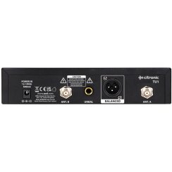Citronic TU1-N, 1-kanálový bezdrátový mikrofonní set 823-832/863-865 MHz