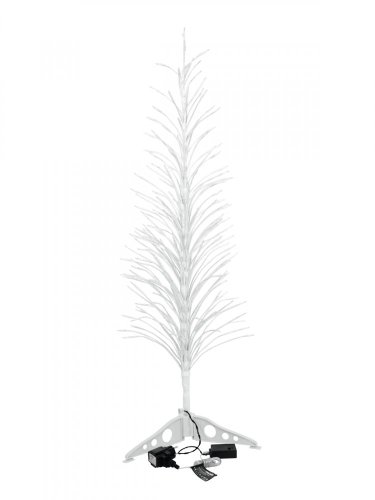 Stromek s LED diodami, výška 155 cm, studená bílá