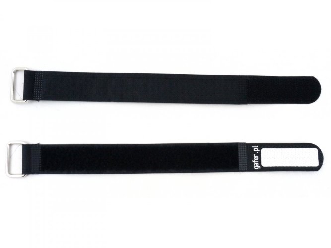 Gafer.pl Tie Strapsvázací pásky, 25x550mm, 5 ks, černé
