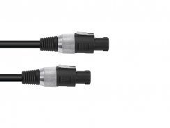 Omnitronic reproduktorový kabel Speakon/Speakon, 2x 2,5 mm, 20 m, černý