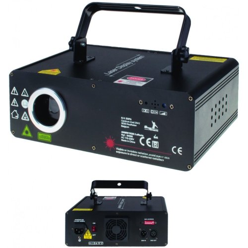 Effect laser 400mW RGB 5-in-1, DMX - rozbaleno (F0846860)