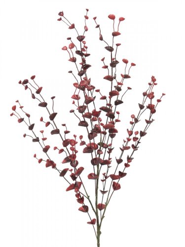 Eukalypt větvička, červená, 110 cm