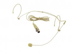 Omnitronic HS-1100 XLR, náhlavní mikrofon mini XLR