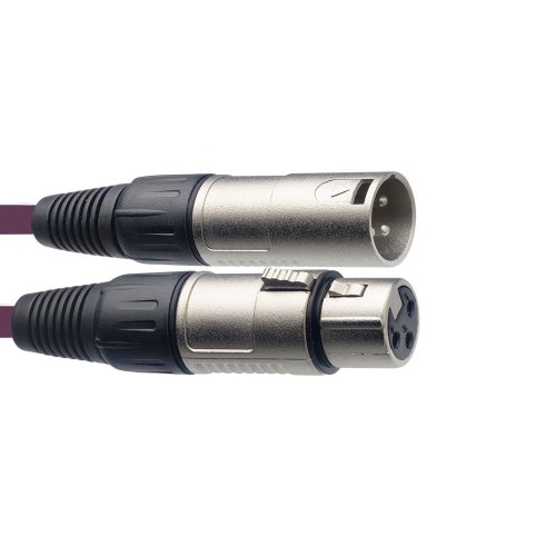 Stagg SMC1, kabel mikrofonní XLR/XLR, 1m