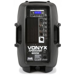 Vonyx AP1200ABT, aktivní 12" reprobox MP3-SD-USB- Bluetooth 300W