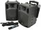 QTX PAV-8, mobilní 8" zvukový systém CD/DVD/MP3/BT/2x UHF, 100W