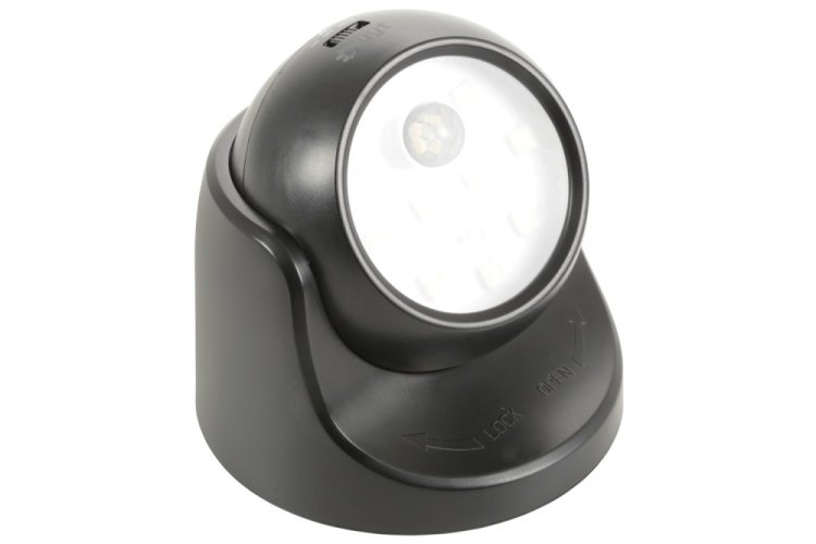 Lyyt  MOTION-SB, bezdrátové LED světlo s pohybovým senzorem, černé