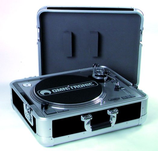 Gramo Case Tour, přepravní gramofonní kufr hliníkový  černý