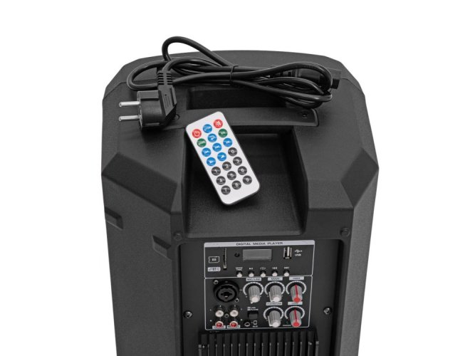 Omnitronic VFM-208AP MK2, aktivní 8" reprobox SD/BT/USB/TWS, 80W