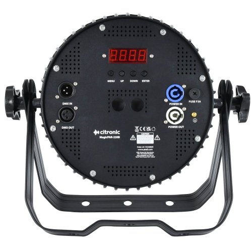 Citronic MagicPAR-220B, LED PAR 18x 12W RGBWA/UV
