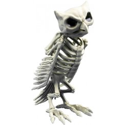 Halloween kostra sovy, 32 cm Halloween kostra sovy, 32 cm