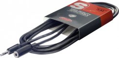 Stagg SAC3MPSMJS, kabel prodlužovací stereo MINI JACK/MINI JACK, 3m