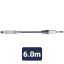 Citronic S6J-EXT600, kabel stereo Jack samec/stereo Jack samice, 6m