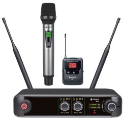 Chord XU2-C, 2-kanálový bezdrátový mikrofonní set,  823-832 / 863-865 MHz