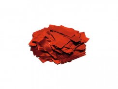 Tcm Fx metalické obdélníkové konfety 55x18mm, červené, 1kg