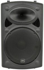 QTX QR15PA, mobilní 15" zvukový systém BT/USB/SD/FM/2xUHF/TWS, 50+50W