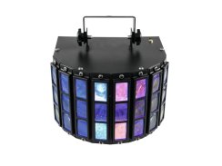Eurolite LED Derby 6x 3W RGBAW, paprskový efekt