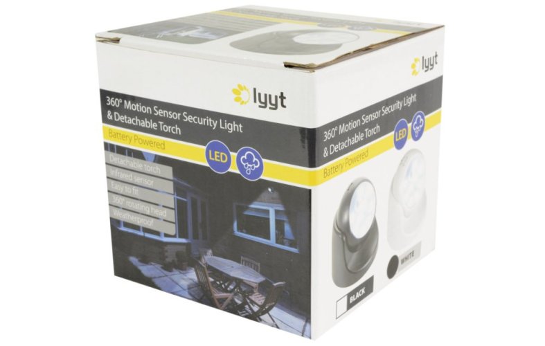 Lyyt  MOTION-SW, bezdrátové LED světlo s pohybovým senzorem, bílé