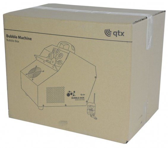 QTX Bubble Box, výrobník bublin s dálkovým ovládáním
