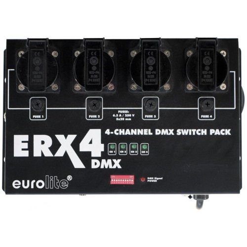 Eurolite ERX-4 DMX, CEE 7/4 - rozbaleno (70064210)