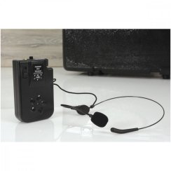 QTX BHS-175.0 VHF hlavový mikrofonní set pro QTX zvukové systémy, 175.0 MHz