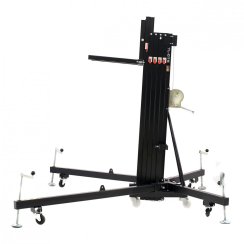VMB TL-078 PRO teleskopická věž FRONT LOAD, 800cm, 280kg, černá