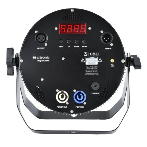 Citronic MagicPAR-80B, LED PAR 12x 12W RGBWA/UV