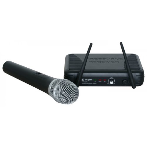 Skytec UHF mikrofonní set 1 kanálový, 1x ruční mikrofon
